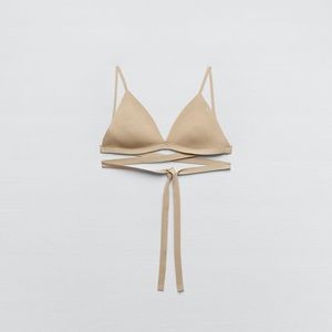 Zara beige bralette.